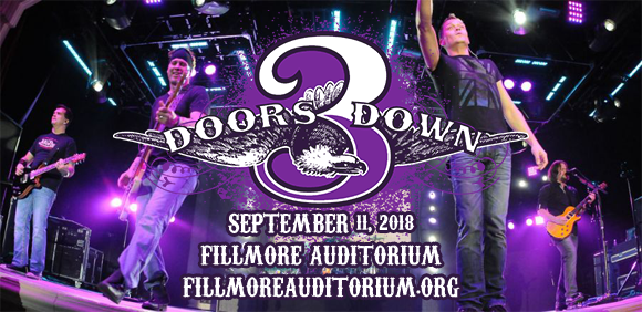 3 Doors Down & Collective Soul at Fillmore Auditorium