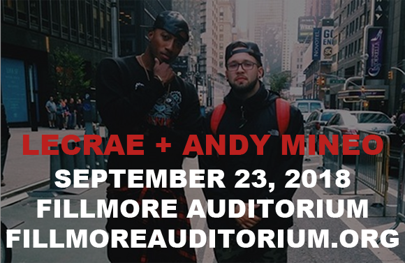LeCrae & Andy Mineo at Fillmore Auditorium