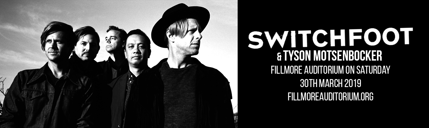 Switchfoot & Tyson Motsenbocker at Fillmore Auditorium