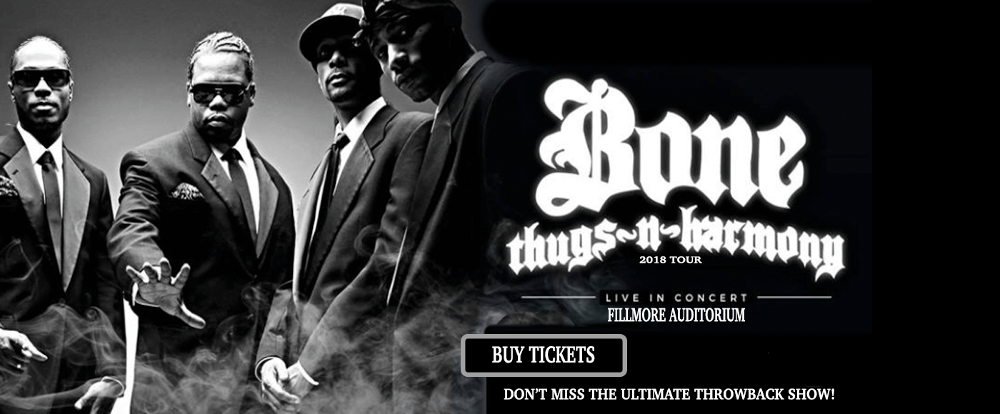 Bone Thugs N Harmony at Fillmore Auditorium