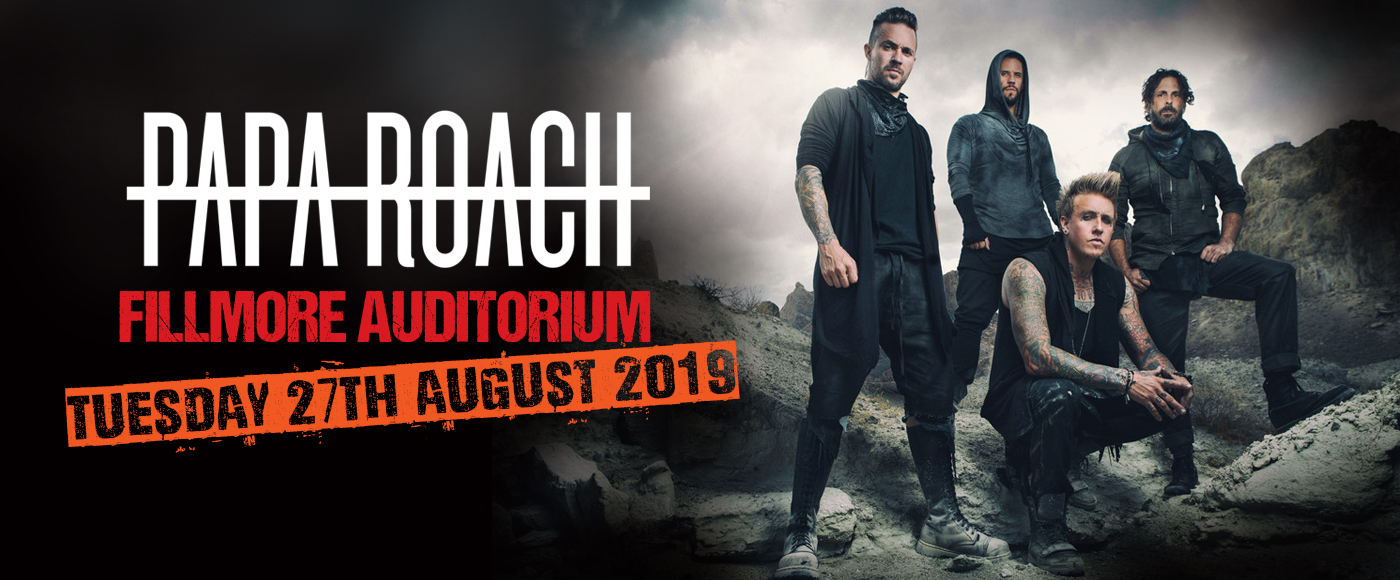 Papa Roach at Fillmore Auditorium