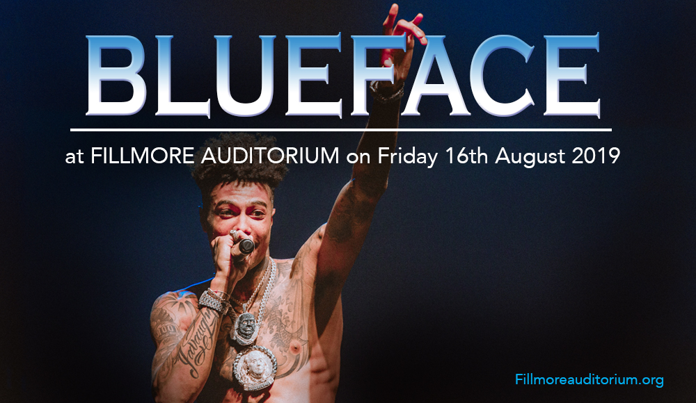 Blueface at Fillmore Auditorium