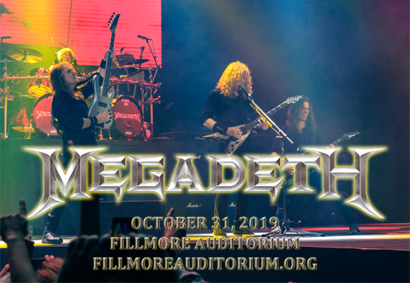 Megadeth at Fillmore Auditorium