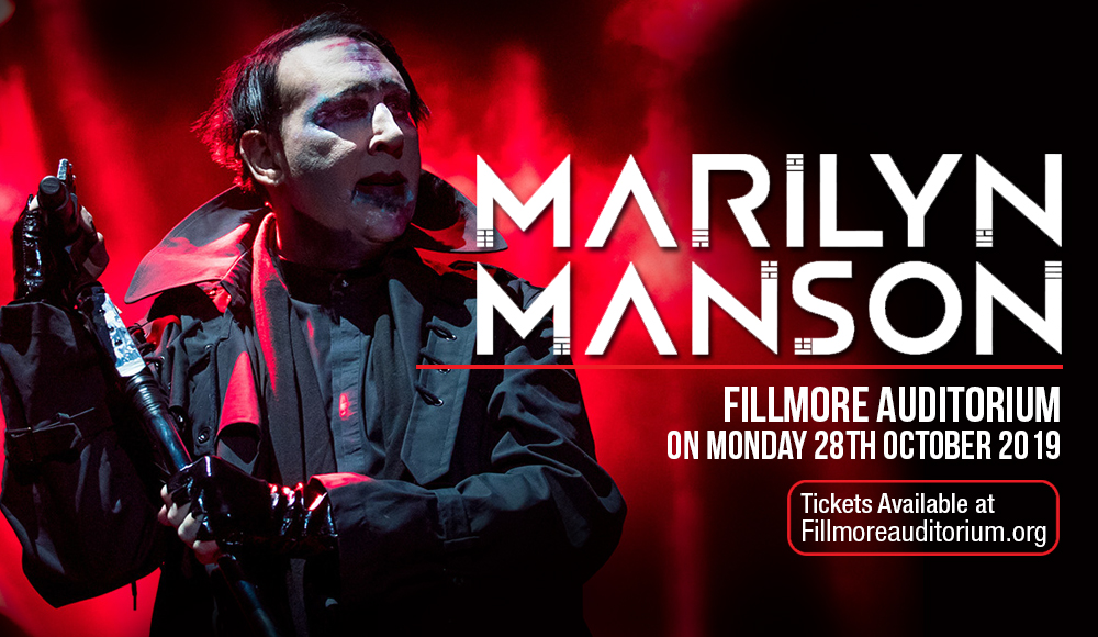 Marilyn Manson at Fillmore Auditorium