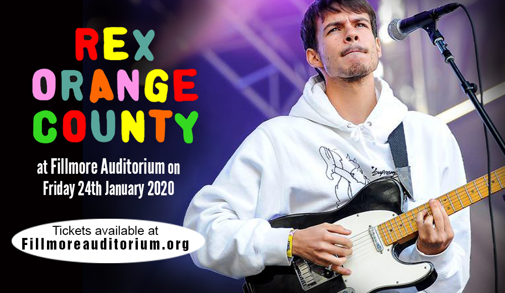 Rex Orange County at Fillmore Auditorium