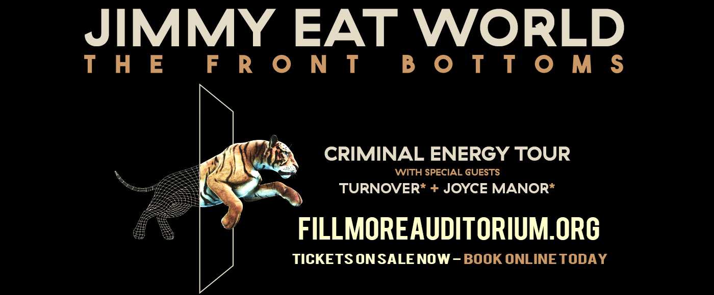 Jimmy Eat World & The Front Bottoms at Fillmore Auditorium