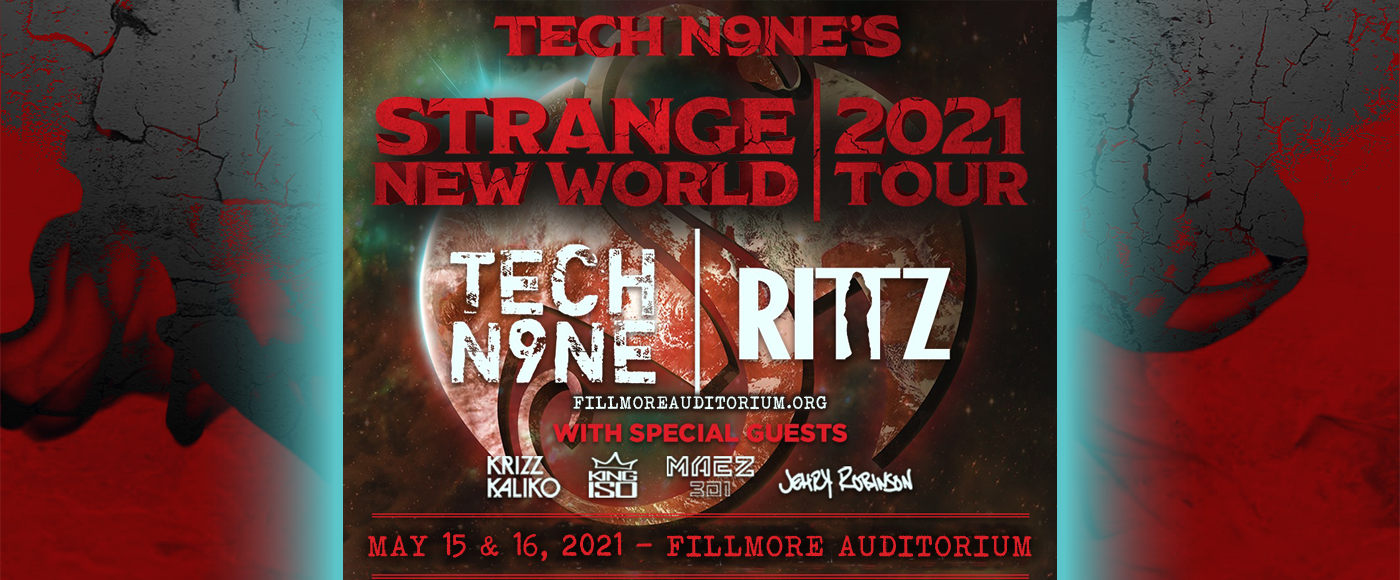 Tech N9ne [CANCELLED] at Fillmore Auditorium