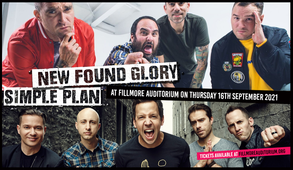 New Found Glory & Simple Plan at Fillmore Auditorium