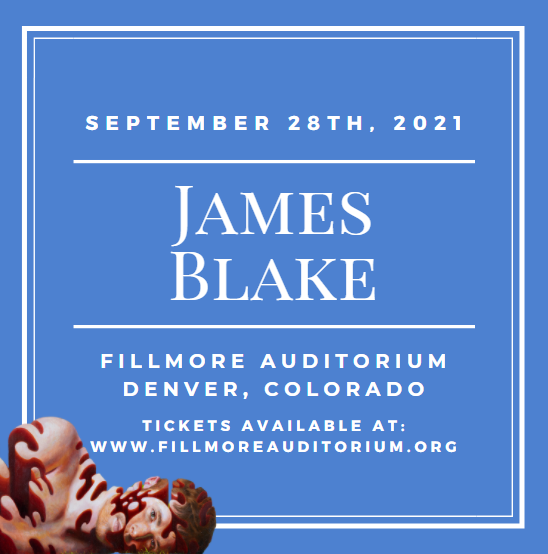 James Blake at Fillmore Auditorium