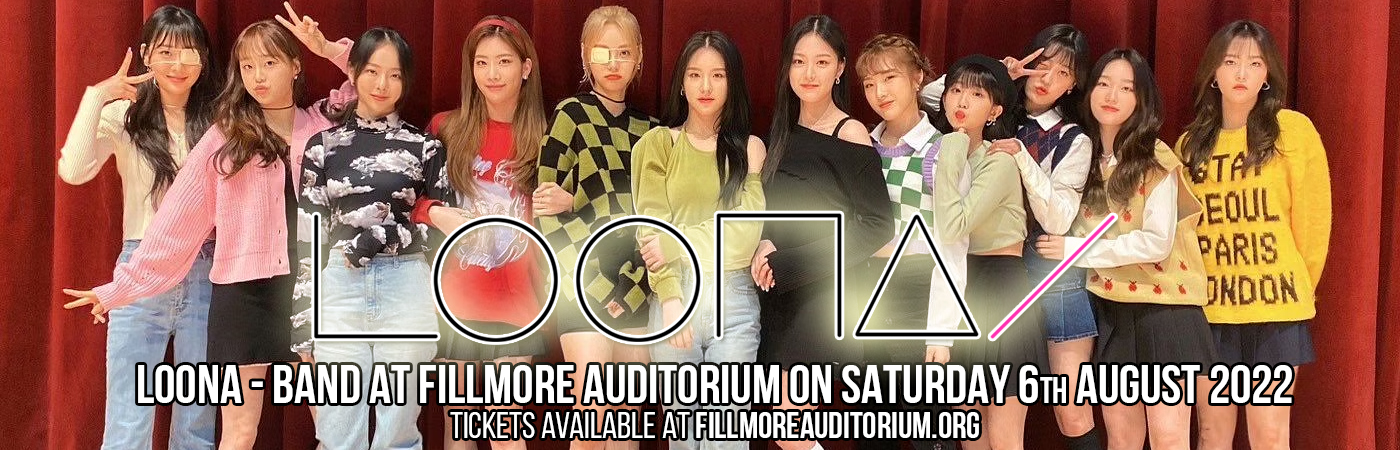 Loona - Band at Fillmore Auditorium