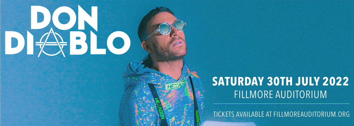 Don Diablo at Fillmore Auditorium