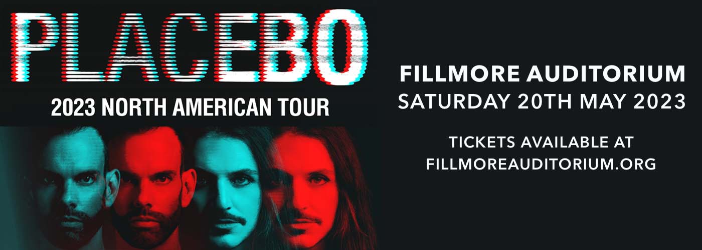 Placebo at Fillmore Auditorium