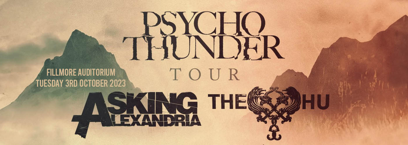 Asking Alexandria & The Hu at Fillmore Auditorium