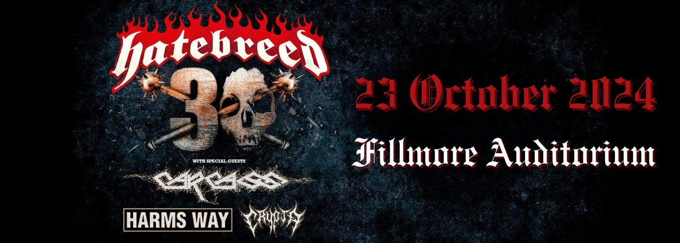Hatebreed&#8217;s 30th Anniversary Tour