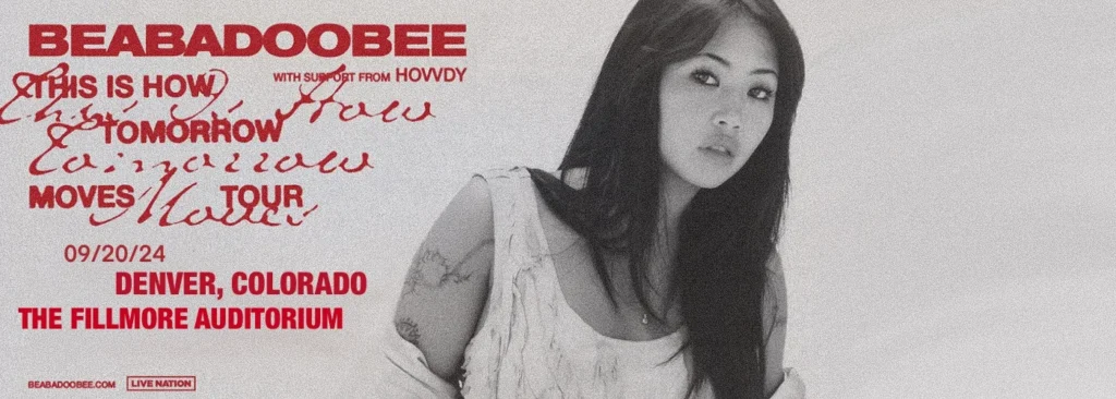 beabadoobee at Fillmore Auditorium