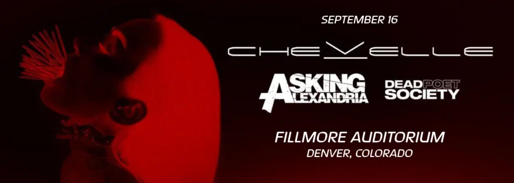 Chevelle at Fillmore Auditorium