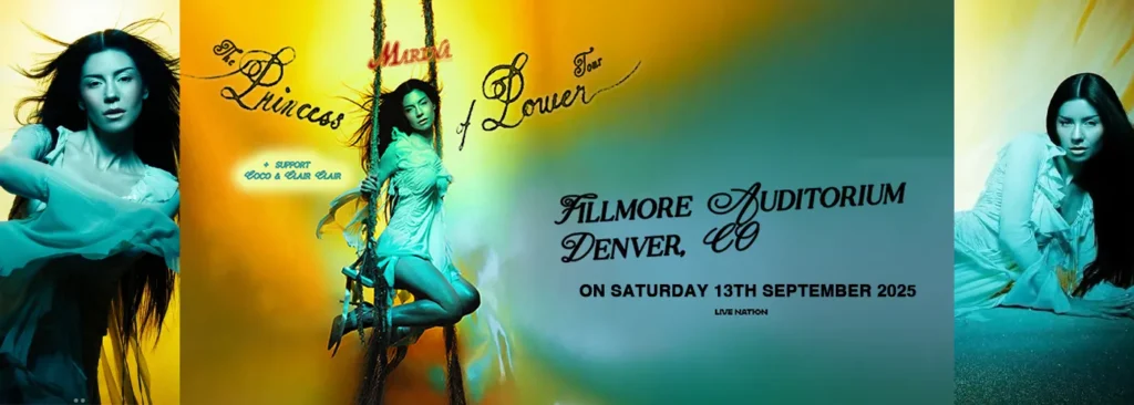 Marina at Fillmore Auditorium