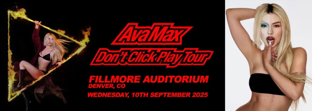 Ava Max at Fillmore Auditorium