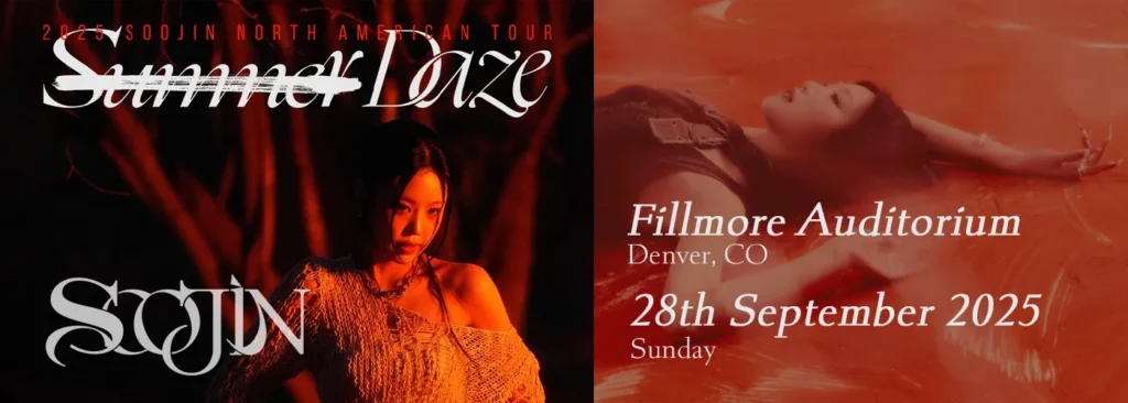 Soojin at Fillmore Auditorium