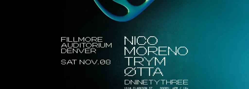 Nico Moreno & Trym at Fillmore Auditorium