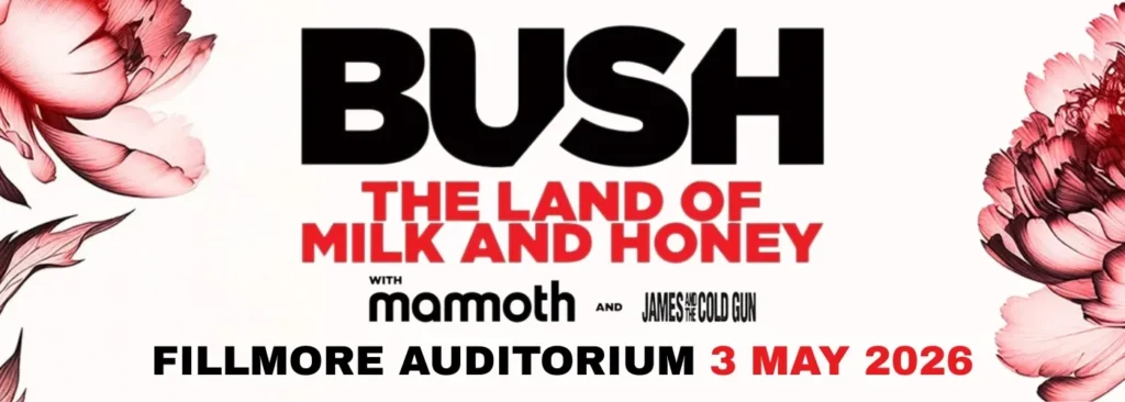 Bush at Fillmore Auditorium