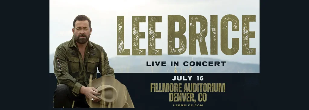 Lee Brice at Fillmore Auditorium