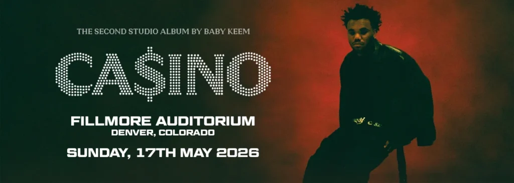 Baby Keem at Fillmore Auditorium