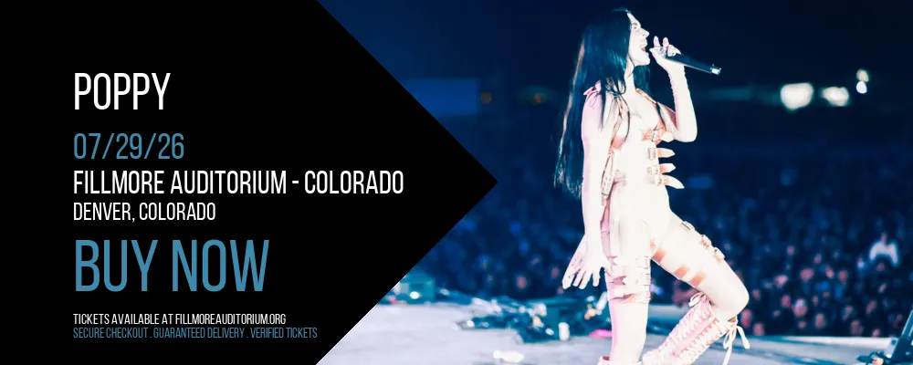 Poppy at Fillmore Auditorium