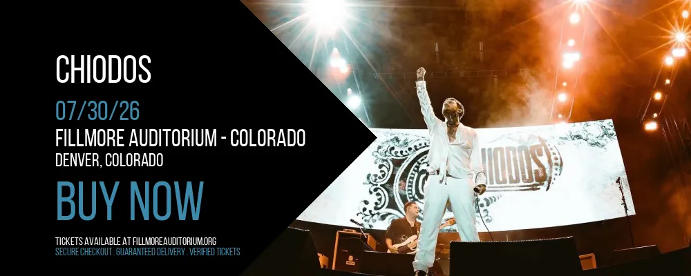 Chiodos at Fillmore Auditorium