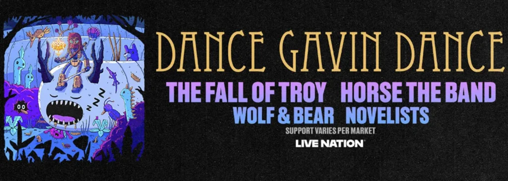 Dance Gavin Dance & Horses The Band at Fillmore Auditorium