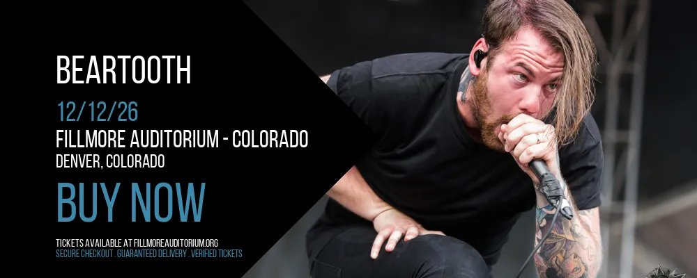 Beartooth at Fillmore Auditorium
