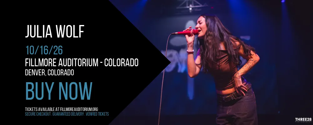 Julia Wolf at Fillmore Auditorium