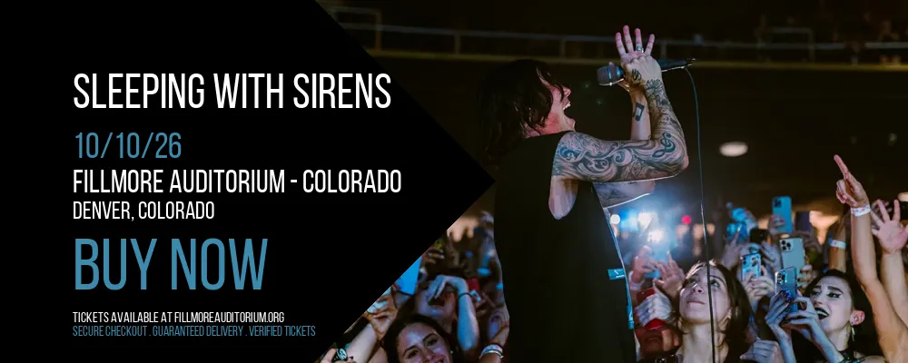 Sleeping With Sirens at Fillmore Auditorium