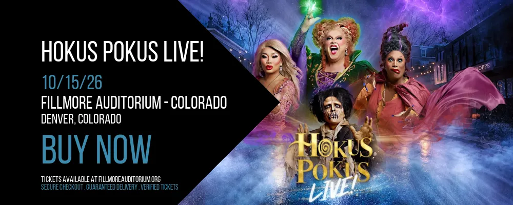 Hokus Pokus Live! at Fillmore Auditorium