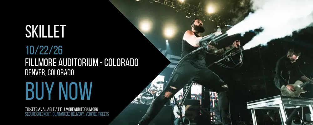 Skillet at Fillmore Auditorium