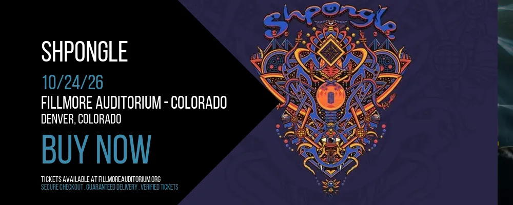 Shpongle at Fillmore Auditorium